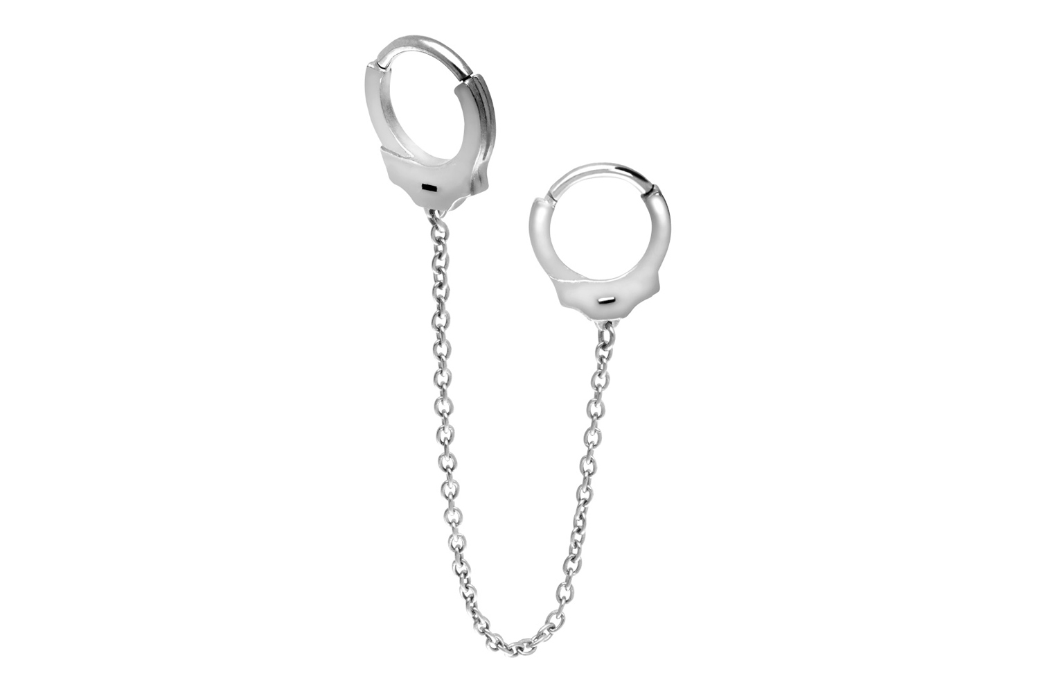 Chirurgenstahl Segmentring Clicker Piercing HANDSCHELLEN